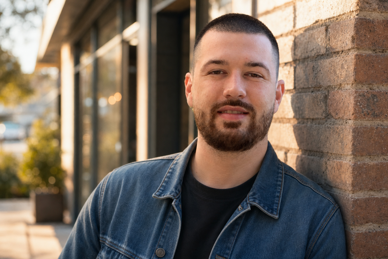 Drake Talley — casual founder portrait